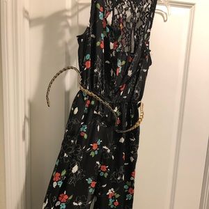 Candies pant legged floral romper